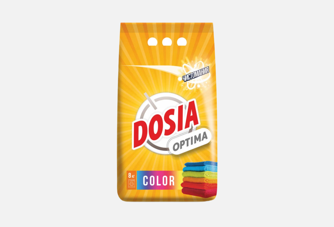 Стиральный порошок DOSIA Optima color 8 кг порошок стиральный dosia optima color 4кг