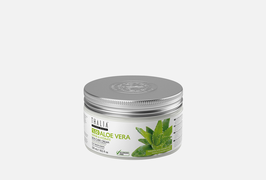 Крем для лица и тела Thalia Natural Beauty Repair & Hydrate 50% Aloe Vera 