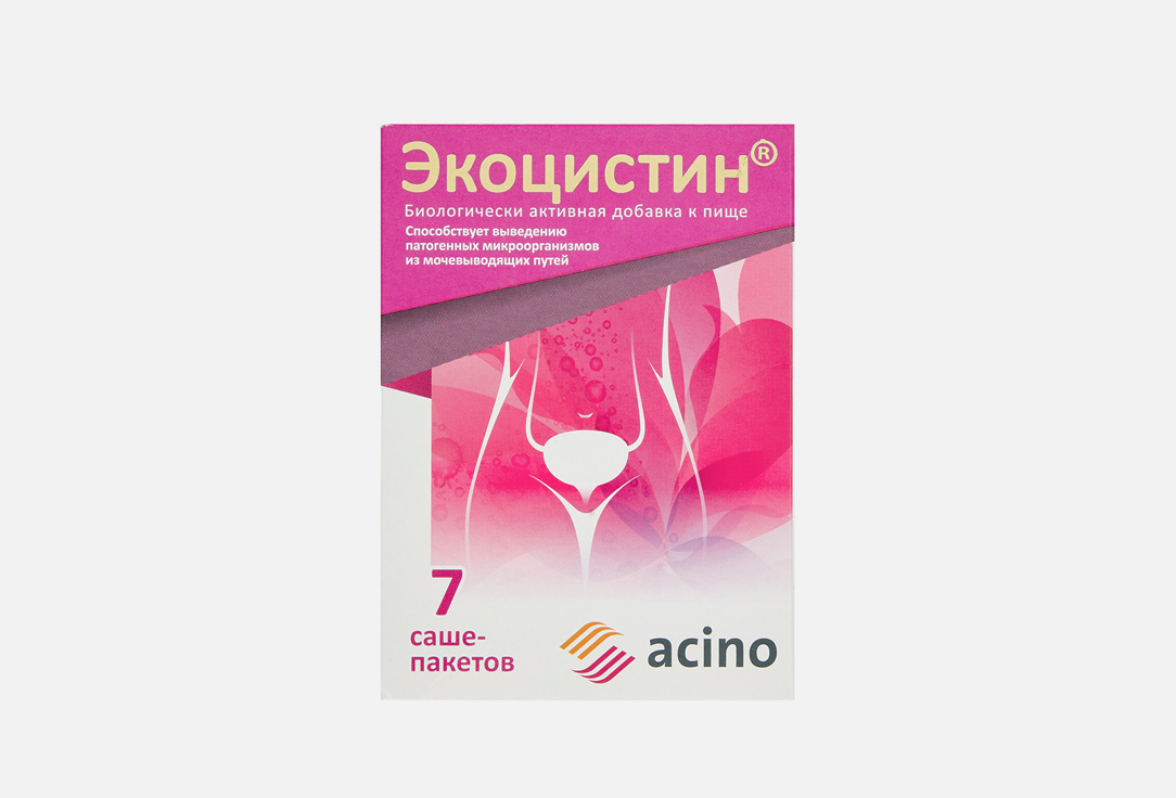 

БАД для укрепления иммунитета ЭКОЦИСТИН, D-манноза, Инулин в саше 7 шт