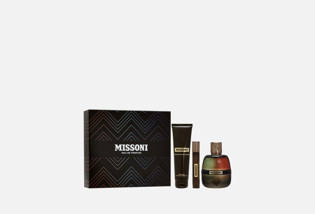 Подарочный набор MISSONI Pour homme 3 шт парфюмерная вода missoni pour homme 100 мл