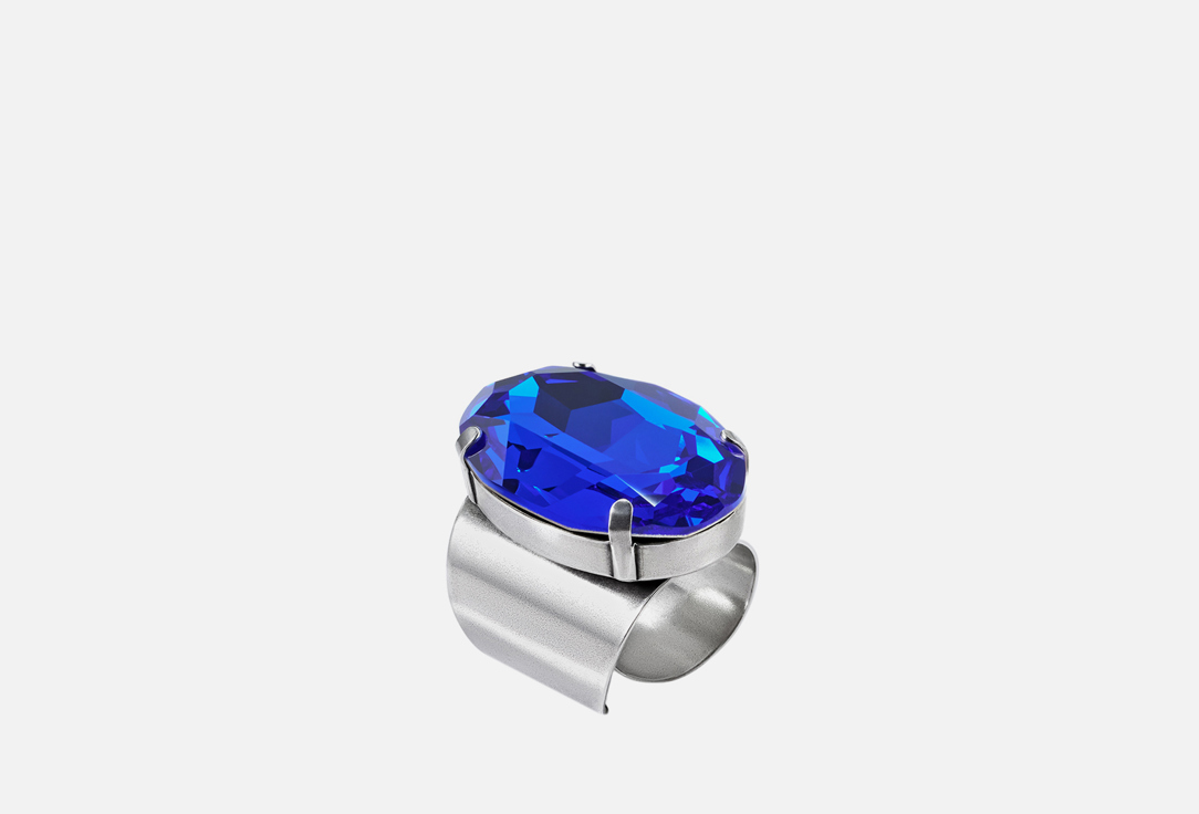 кольцо STARCULT Royal blue oval 1 шт серьги starcult ocean blue 4