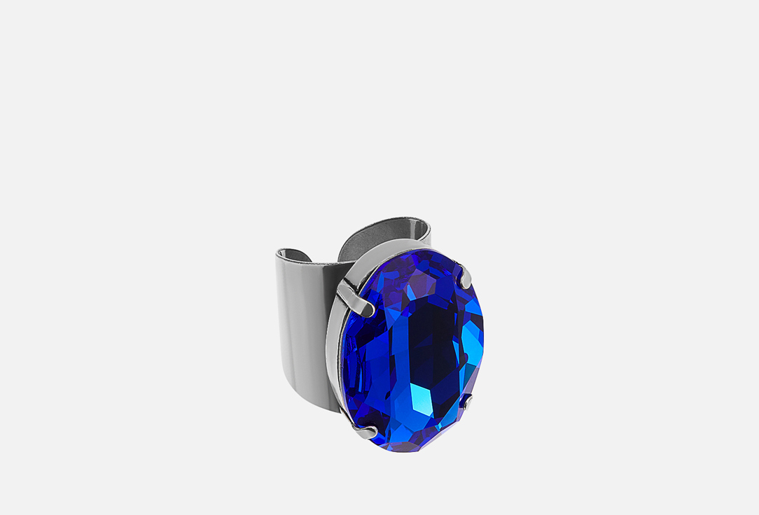 кольцо STARCULT royal blue oval 