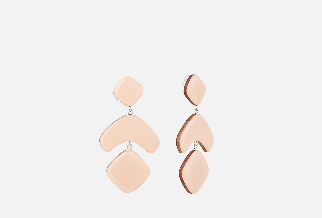 

Серьги 11YOU, Wood boomerang fly 2 шт