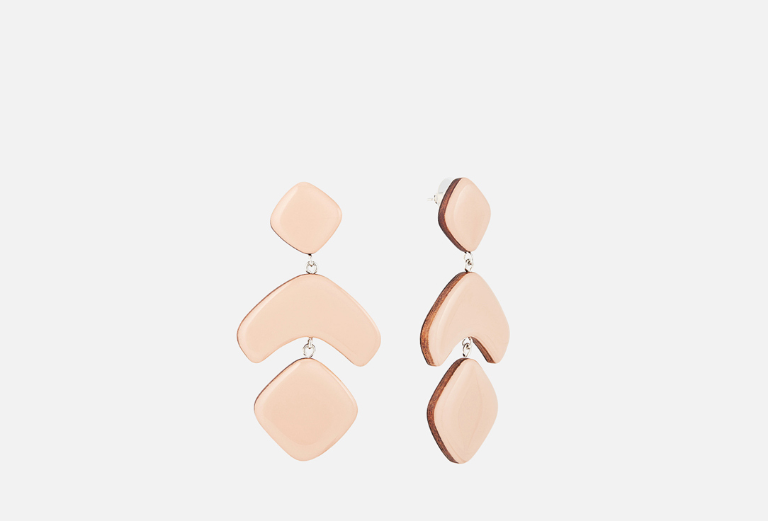 

Серьги 11YOU, Wood boomerang fly 2 шт