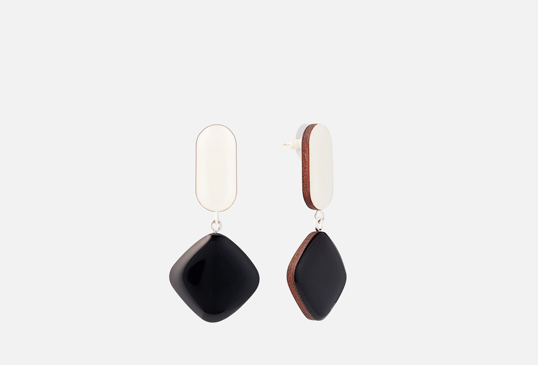 Изображение товара Серьги 11YOU Wood squares fly