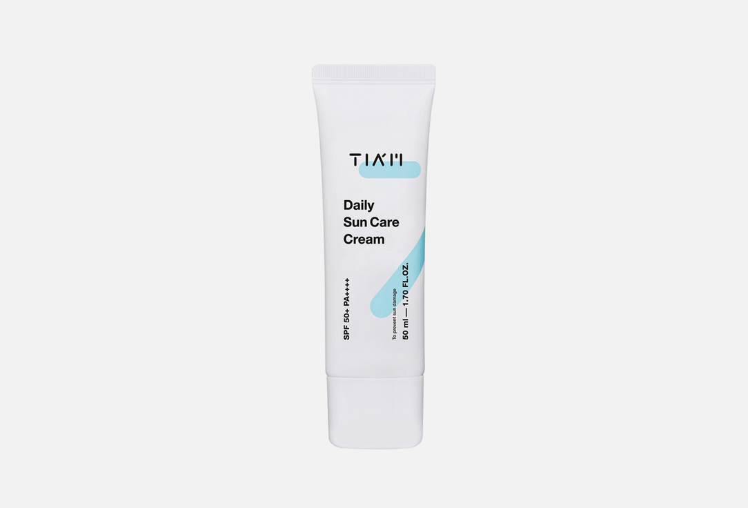 корректирующий крем для лица ccc cream spf50 pa 50мл dark Солнцезащитный крем SPF 50+ PA+++ TIAM Daily Sun Care Cream 50 мл
