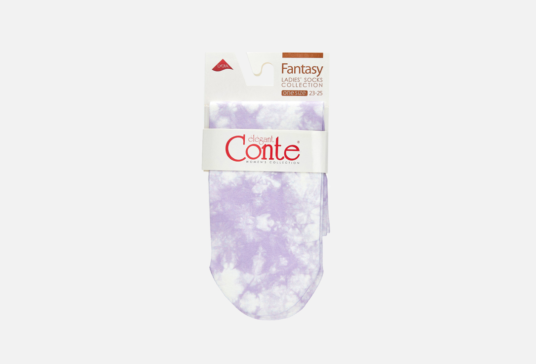 Изображение товара Женские плотные носки CONTE ELEGANT FANTASY 903 с рисунками 70 ден