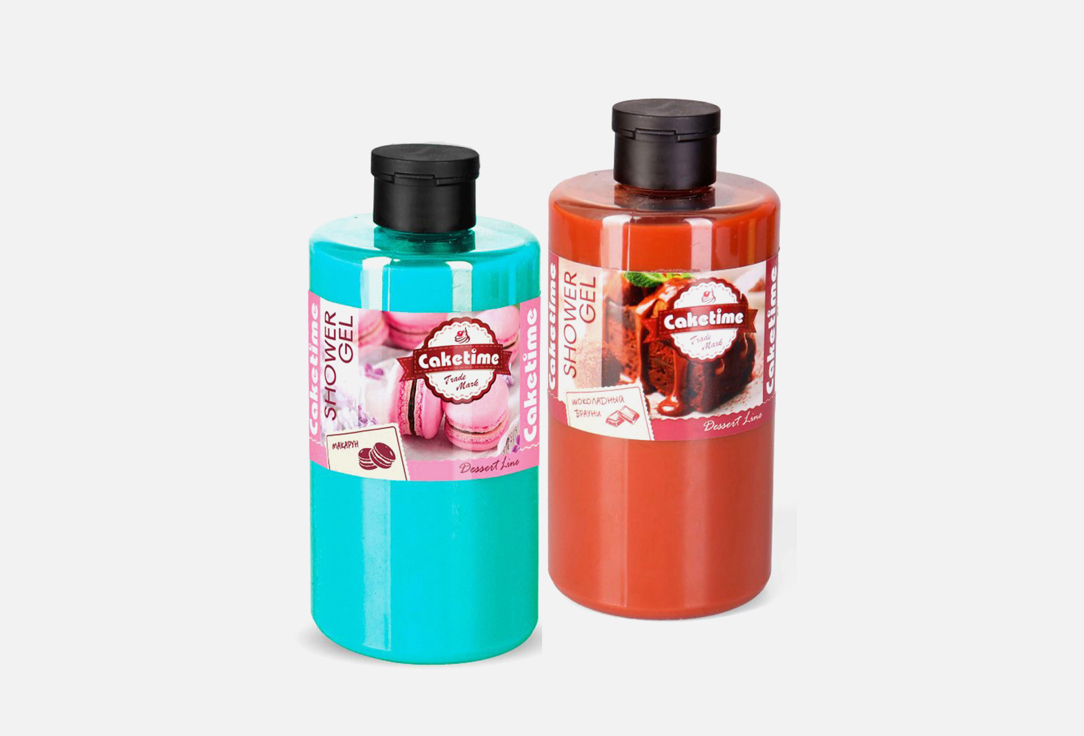 

Набор гелей для душа CAKETIME, Macaroon Chocolate brownie 2 шт