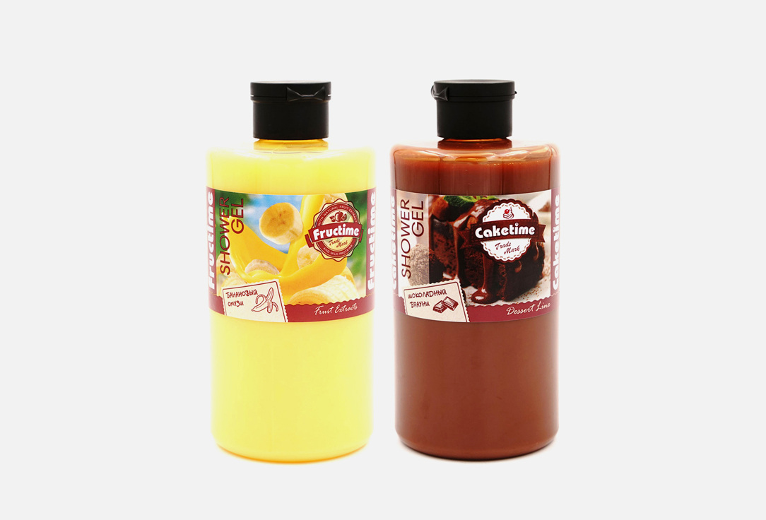 

Набор гелей для душа FRUCTIME, Banana Smoothie Chocolate brownie 2 шт