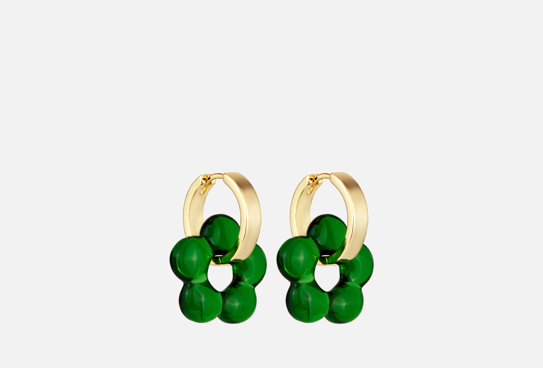 Изображение товара Серьги Kotlo Studio Bloom freedom Emerald