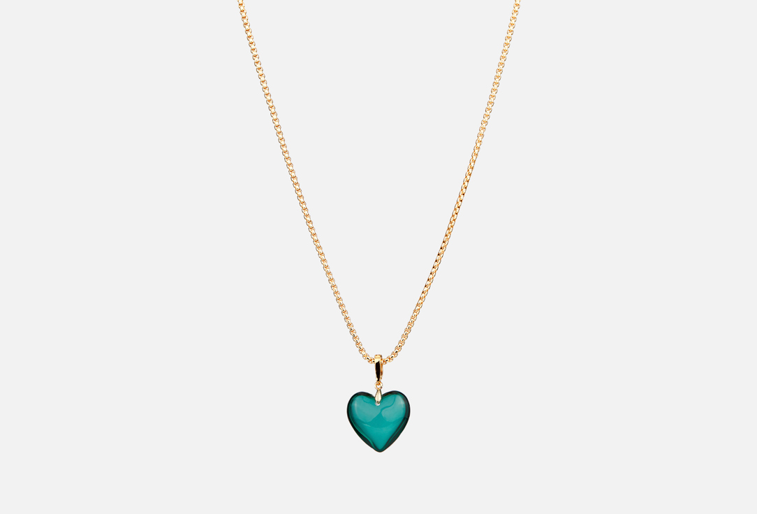 Изображение товара Золотистая цепочка Kotlo Studio Lonely Heart Emerald-Gold