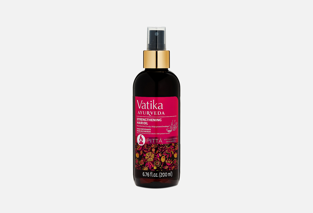 Масло для ослабленных и тонких волос Vatika Ayurveda укрепление 