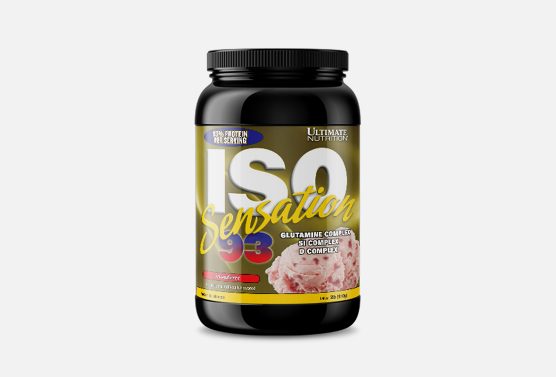 Протеин ULTIMATE NUTRITION ISO Sensation Strawberry 910 г