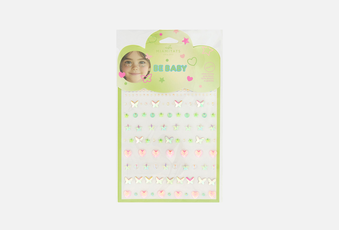 Кристаллы на клейком слое MIAMITATS KIDS CRYSTAL Be Baby 1 шт