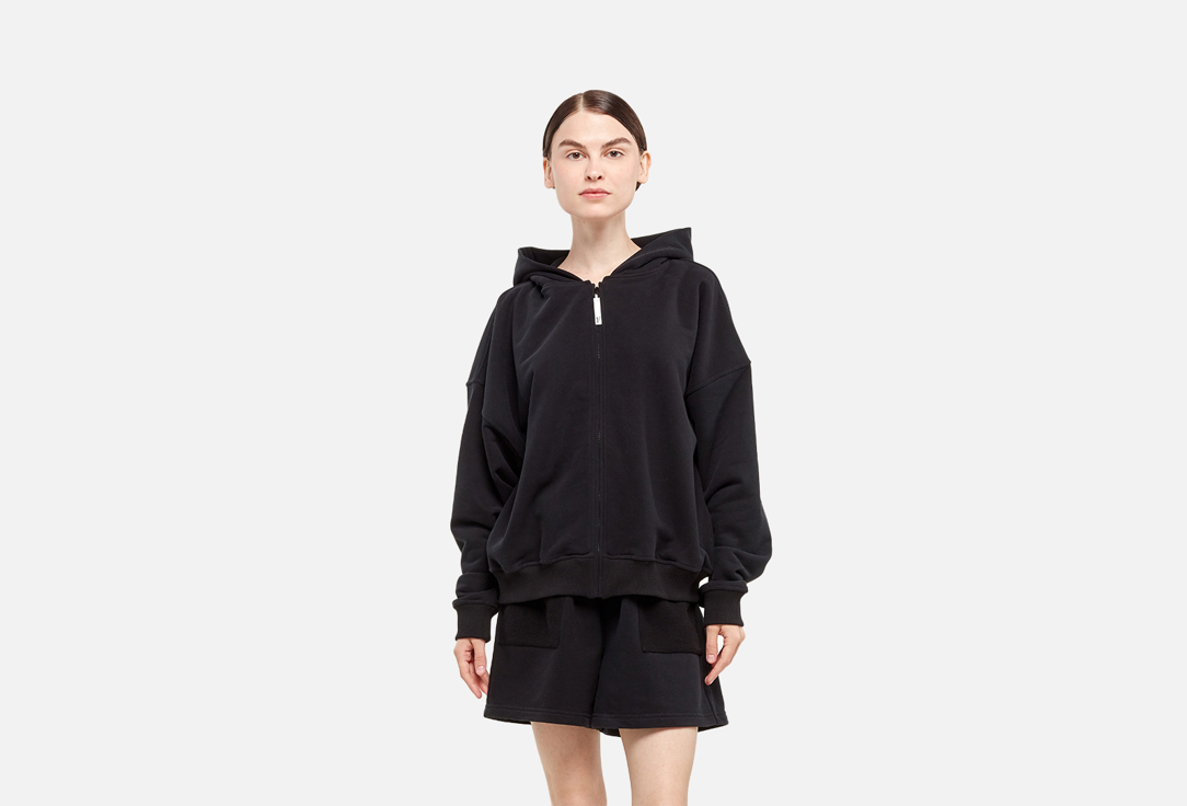 Шорты с акцентными карманами FIGURA ACTIVE WEAR Черные XS-S мл