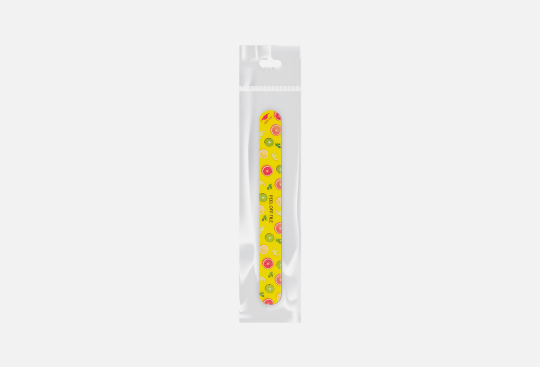 

Пилка для ногтей 180/221 SOLOMEYA, Желтый, Sunny Mix Nail File 1 шт