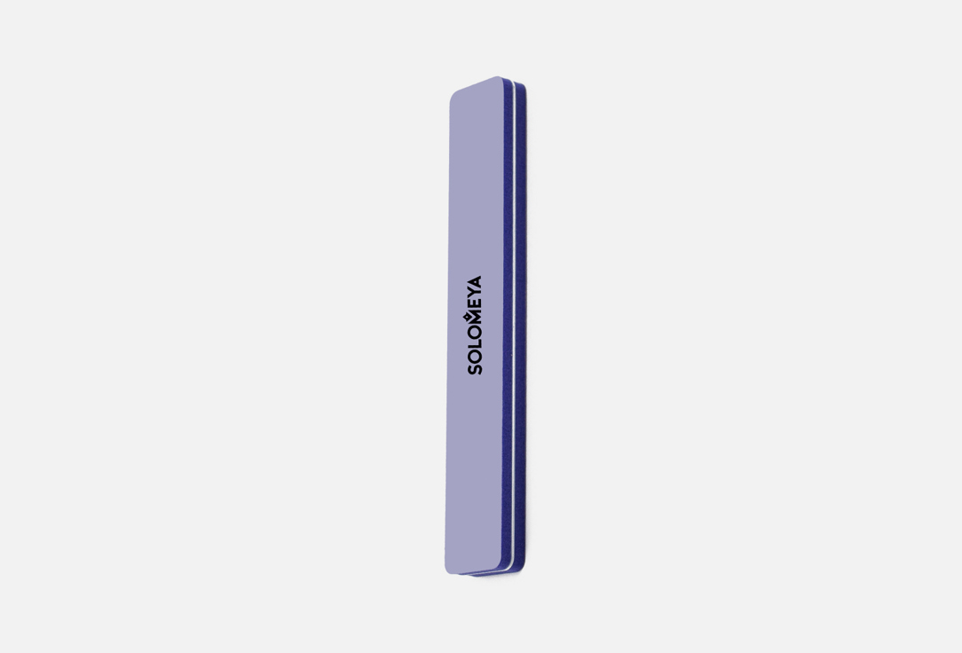 Буффер-шлифовщик для ногтей 80/80 Solomeya Square Sanding Sponge Violet  фиолетовый