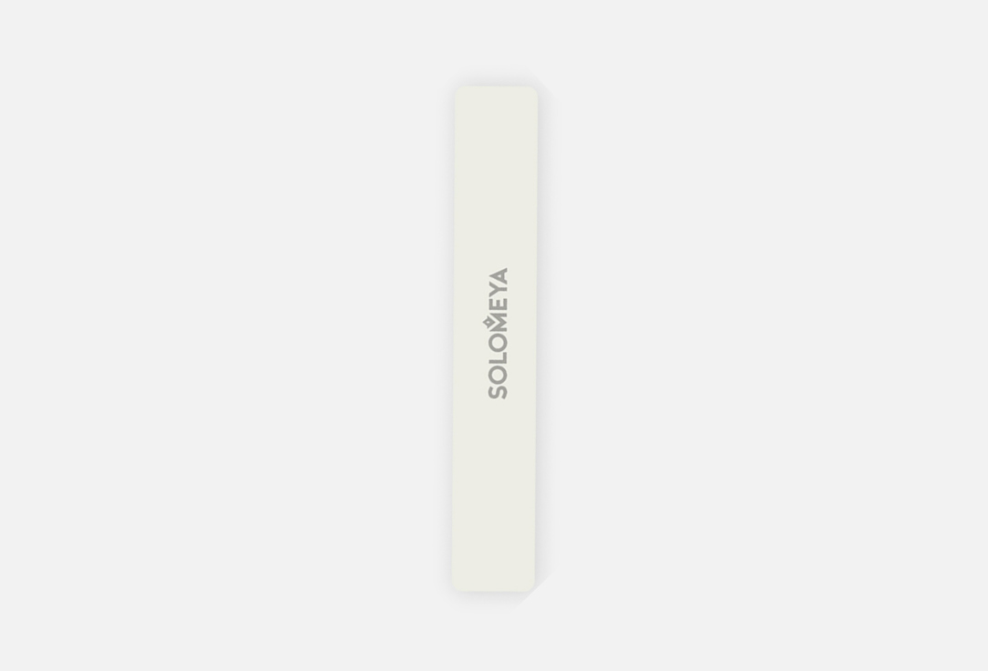 

Пилка для ногтей профиссональная 180/240 SOLOMEYA, Ivory Nail File 1 шт