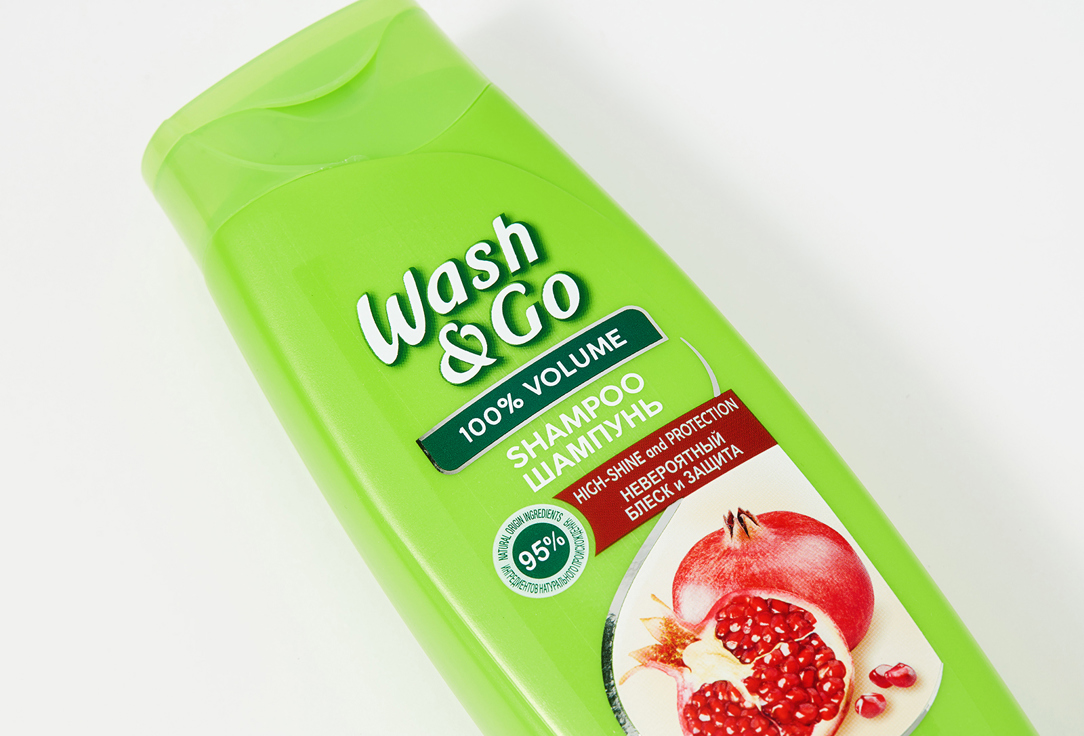 Шампунь для окрашенных волос Wash & Go pomegranate 