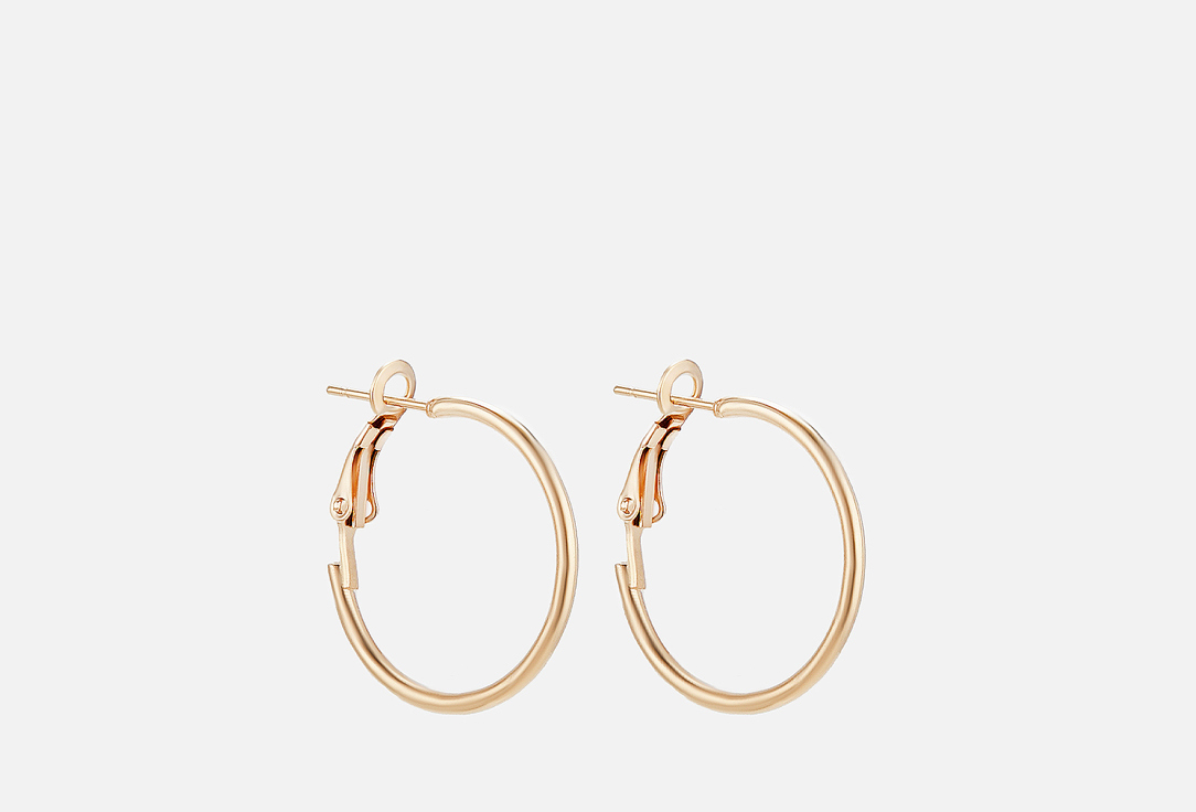 Изображение товара Серьги-кольца RINOVA золотистый