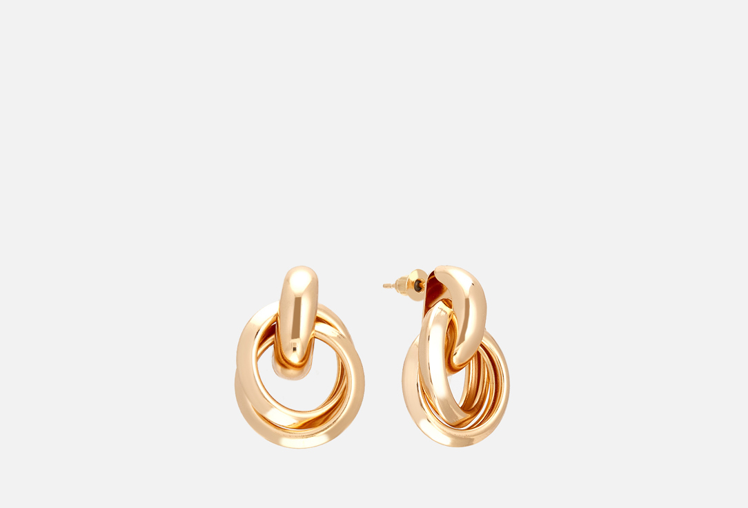 Изображение товара Серьги RINOVA металл классика золотой