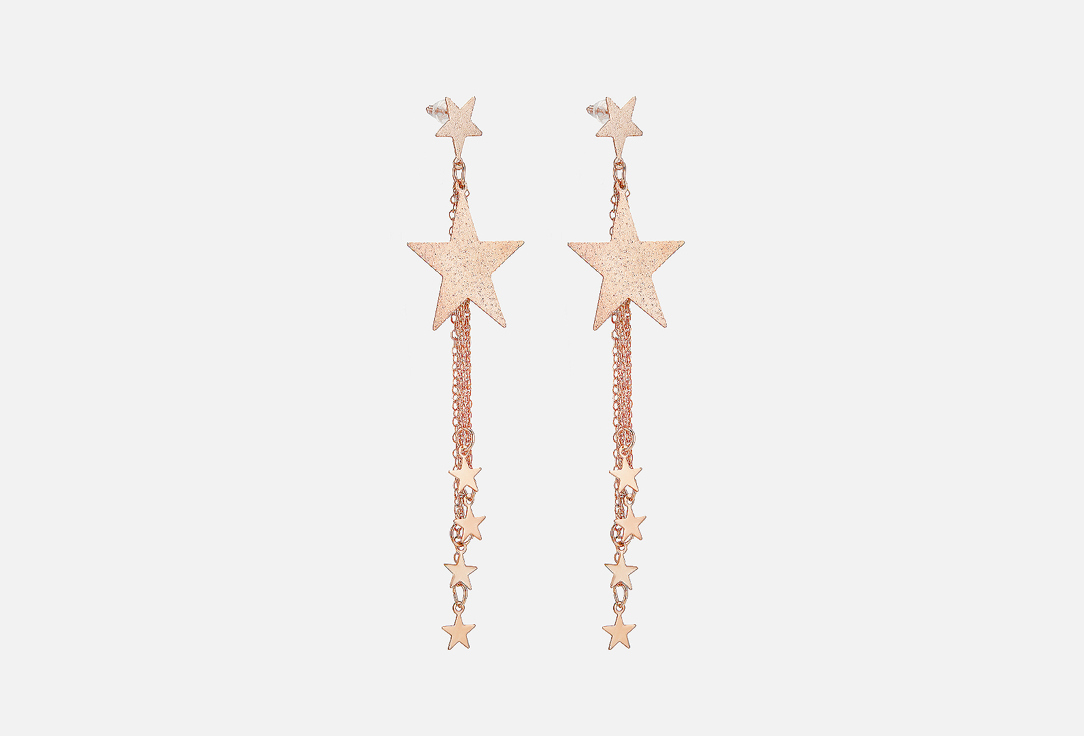 Изображение товара Серьги RINOVA звезды золотистый