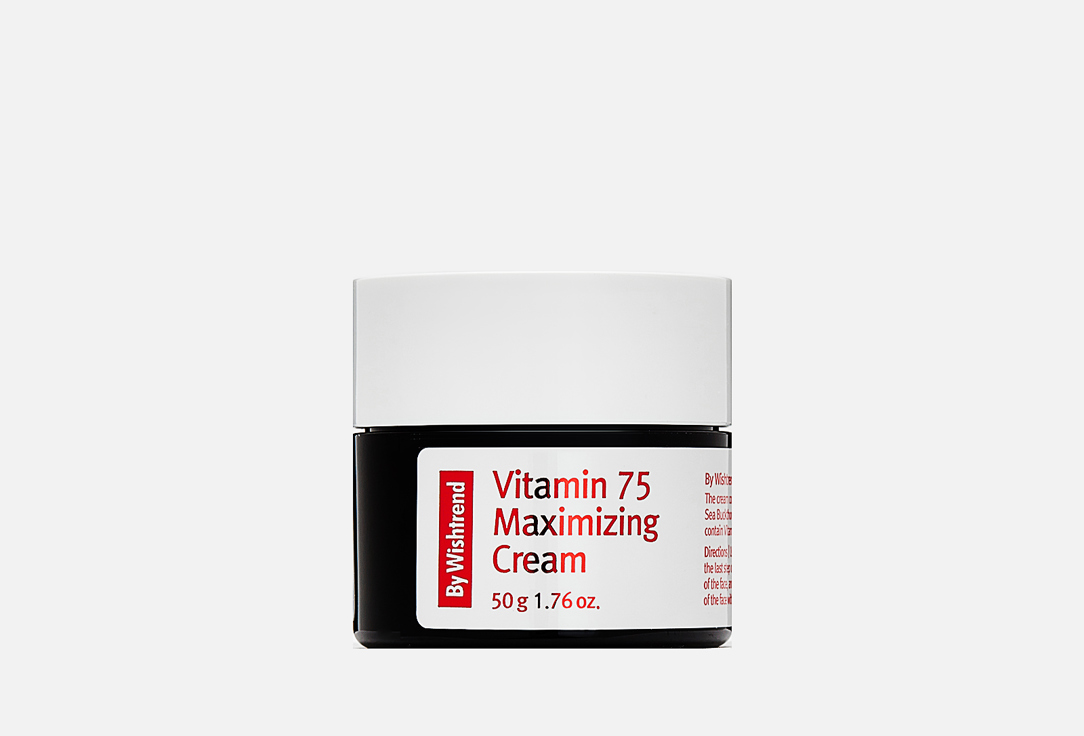сыворотка для лица by wishtrend pure vitamin c 21 5 Крем для лица BY WISHTREND Vitamin 75 Maximizing Cream 50 г