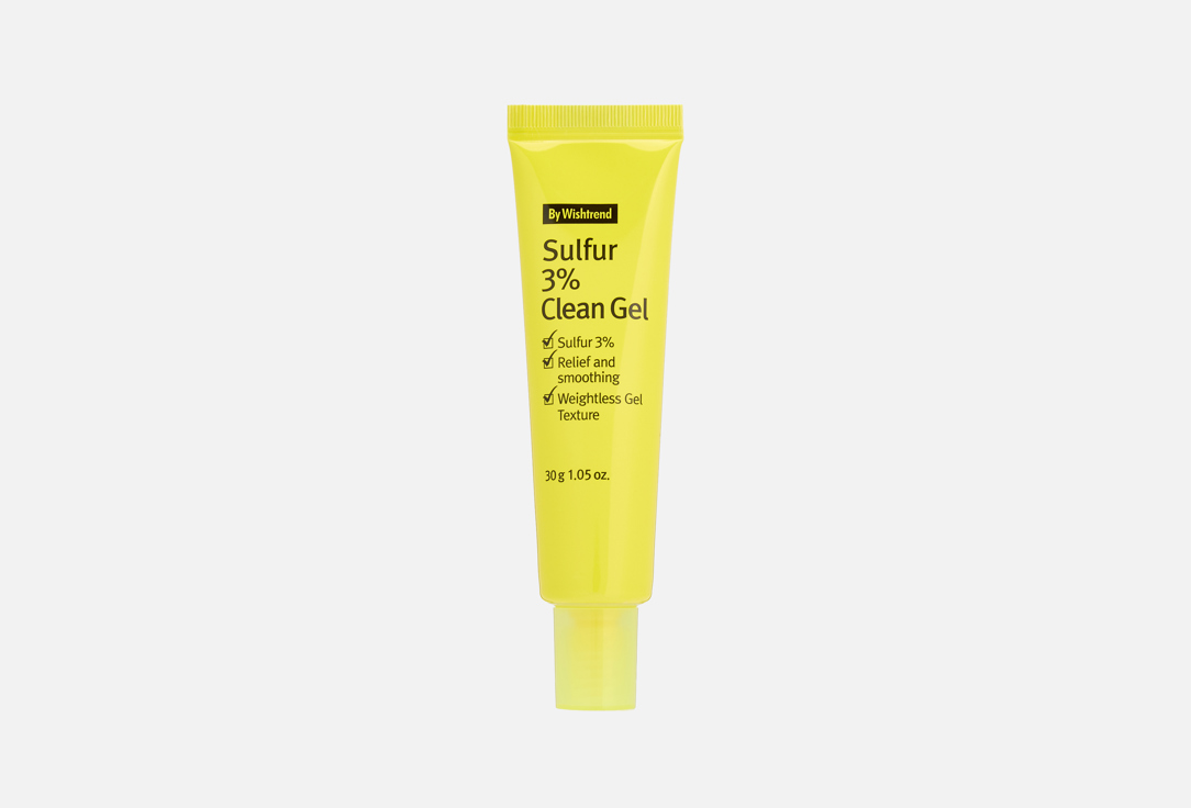 

Гель для локального применения BY WISHTREND, Sulfur 3% Clean Gel 30 г