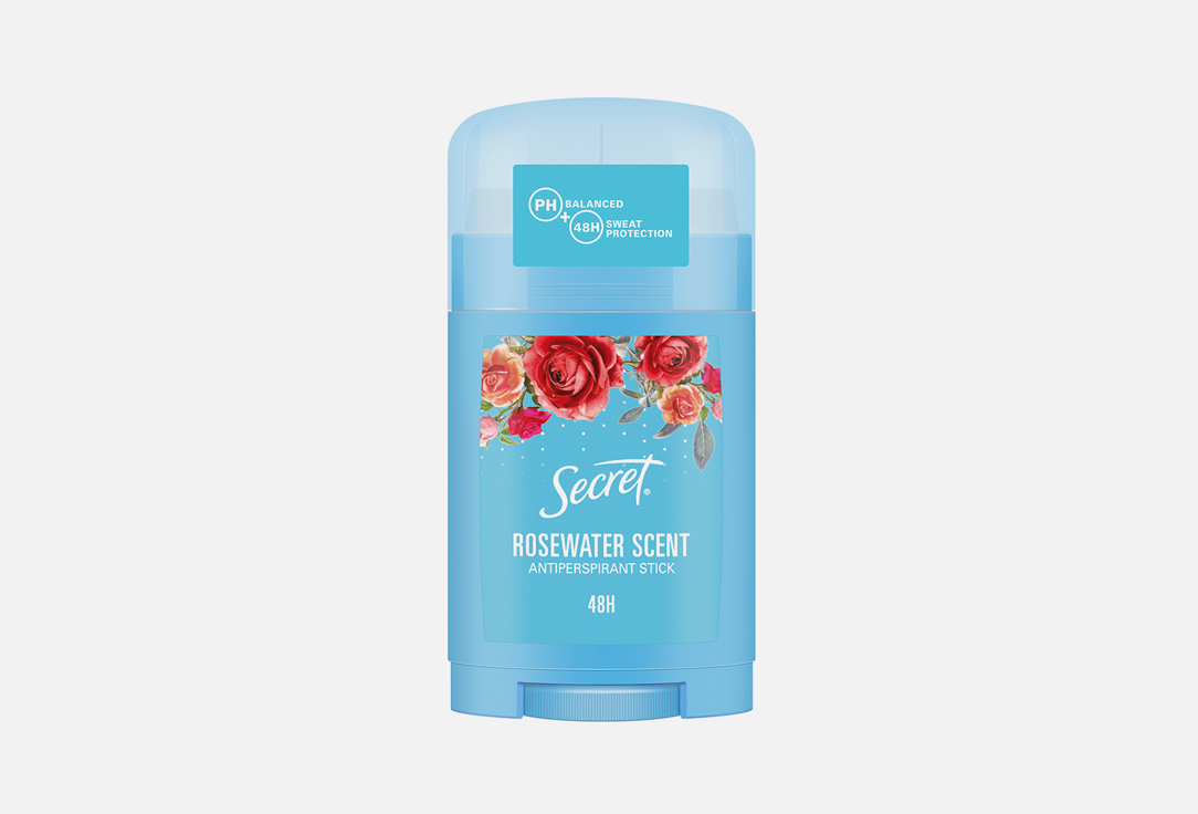 Антиперспирант-стик SECRET Rosewater scent 40 мл secret rosewater scent розовая вода дезодорант антиперспирант кремовый 40 гр 2 штуки
