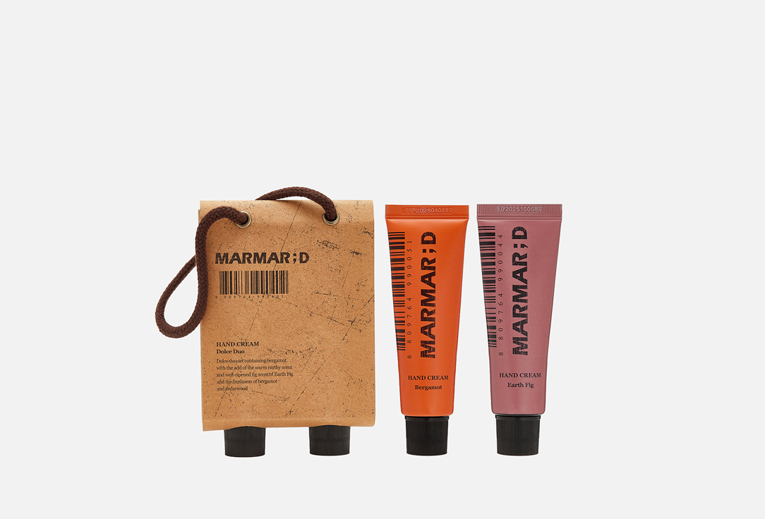 Набор парфюмированных кремов для рук Marmard HAND CREAM Dolce Duo 