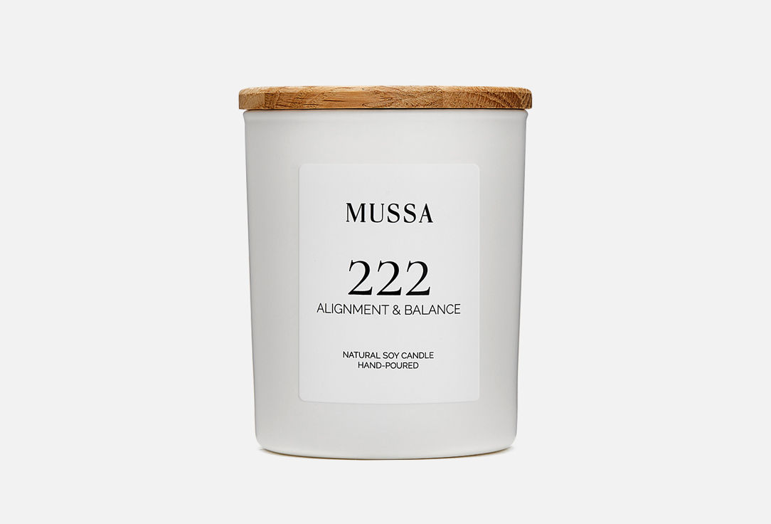 

Ароматическая свеча MUSSA COLLECTION, Белый, ALIGNMENT & BALANCE 250 мл