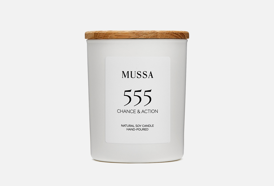 Ароматическая свеча MUSSA COLLECTION CHANCE & ACTION 250 мл ароматическая свеча mussa collection infinite potential 250 мл