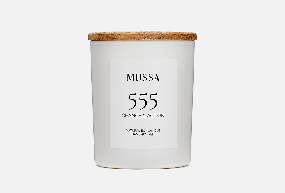 

Ароматическая свеча MUSSA COLLECTION, Белый, CHANCE & ACTION 250 мл