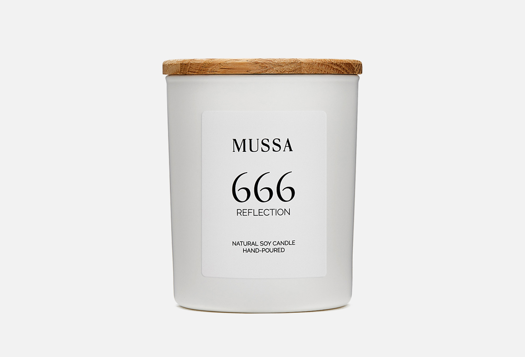 

Ароматическая свеча MUSSA COLLECTION, Белый, REFLECTION 250 мл