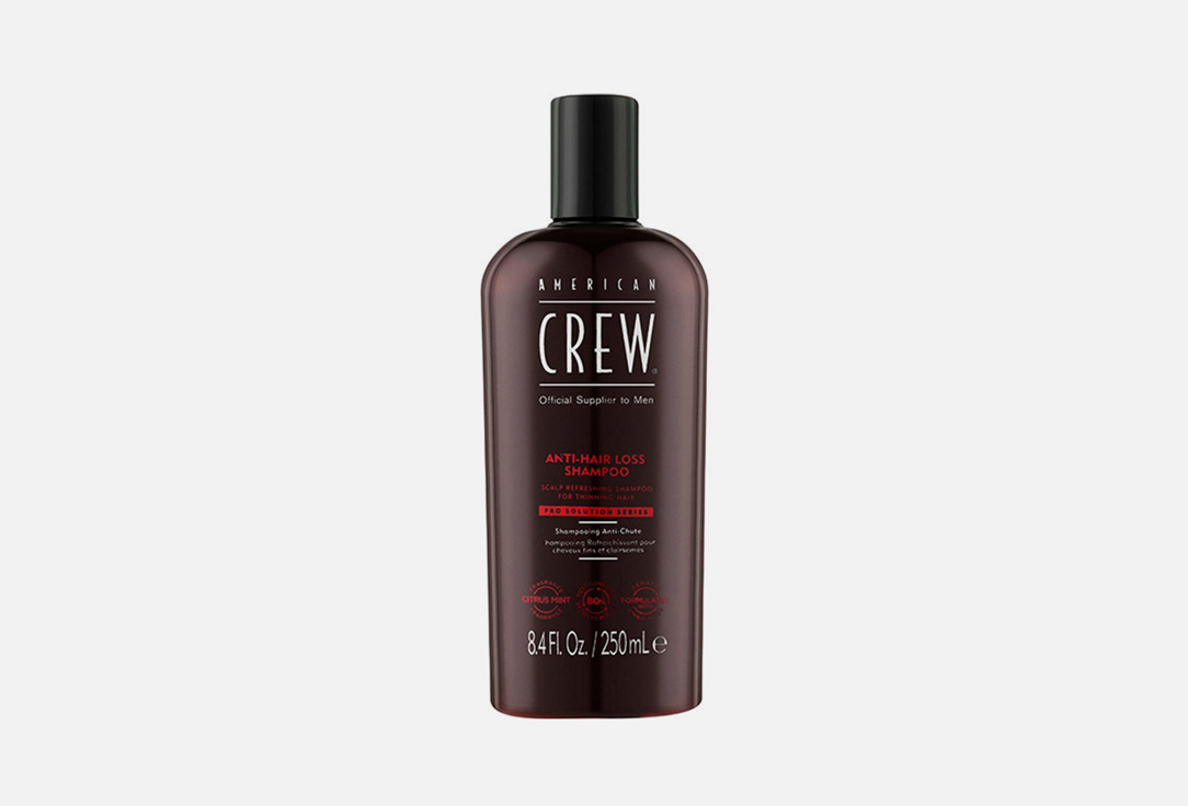 Шампунь против выпадения волос AMERICAN CREW ANTI-HAIR LOSS SHAMPOO 250 мл american crew detox shampoo детокс шампунь 250мл