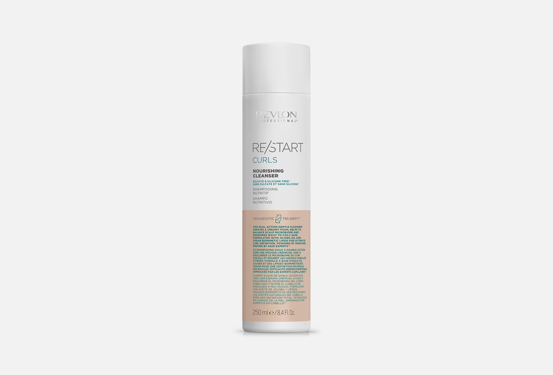 Изображение товара Питательный шампунь для вьющихся волос Revlon Professional RESTART CURLS NOURISHING CLEANSER 250 мл