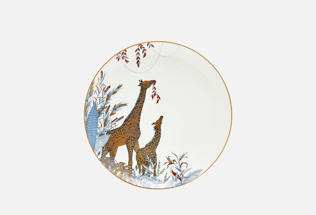 

Тарелка VALERIE CONCEPT, Принт, АФРИКА голубая 26.1 см