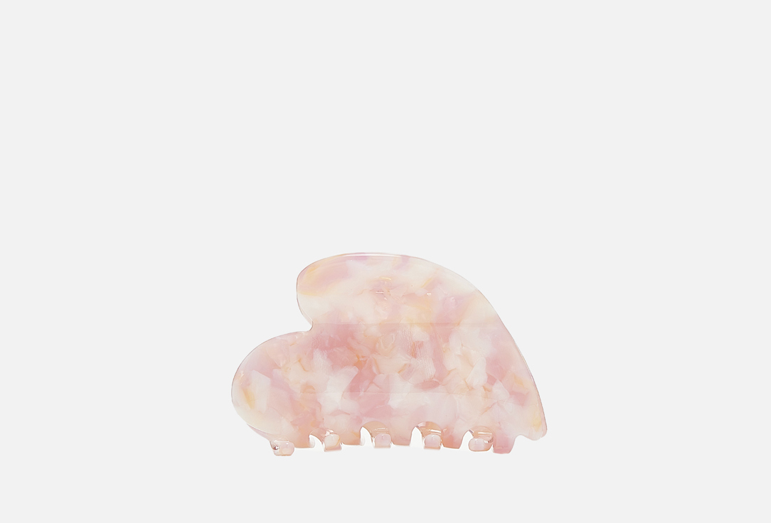 Изображение товара Крабик для волос Assoro розовое сердце стильный аксессуар для женщин