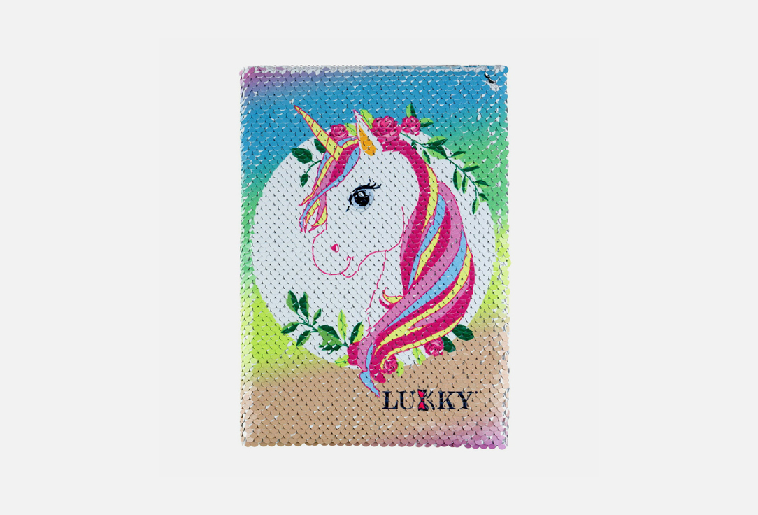 

Блокнот LUKKY, Радужный единорог 1 шт