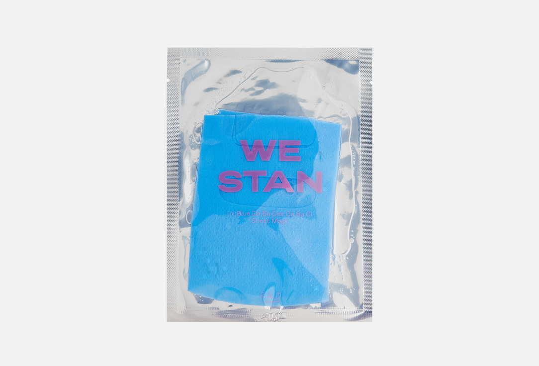 Изображение товара Укрепляющая тканевая маска для лица RAD I,m Blue Da Ba Dee Da Ba Di Sheet Mask