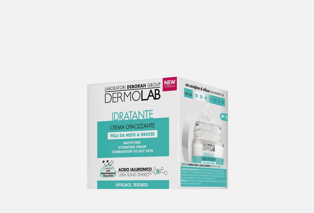 Изображение товара Матирующий крем для лица SPF15 DERMOLAB MATTIFYING HYDRATING CREAM 20+