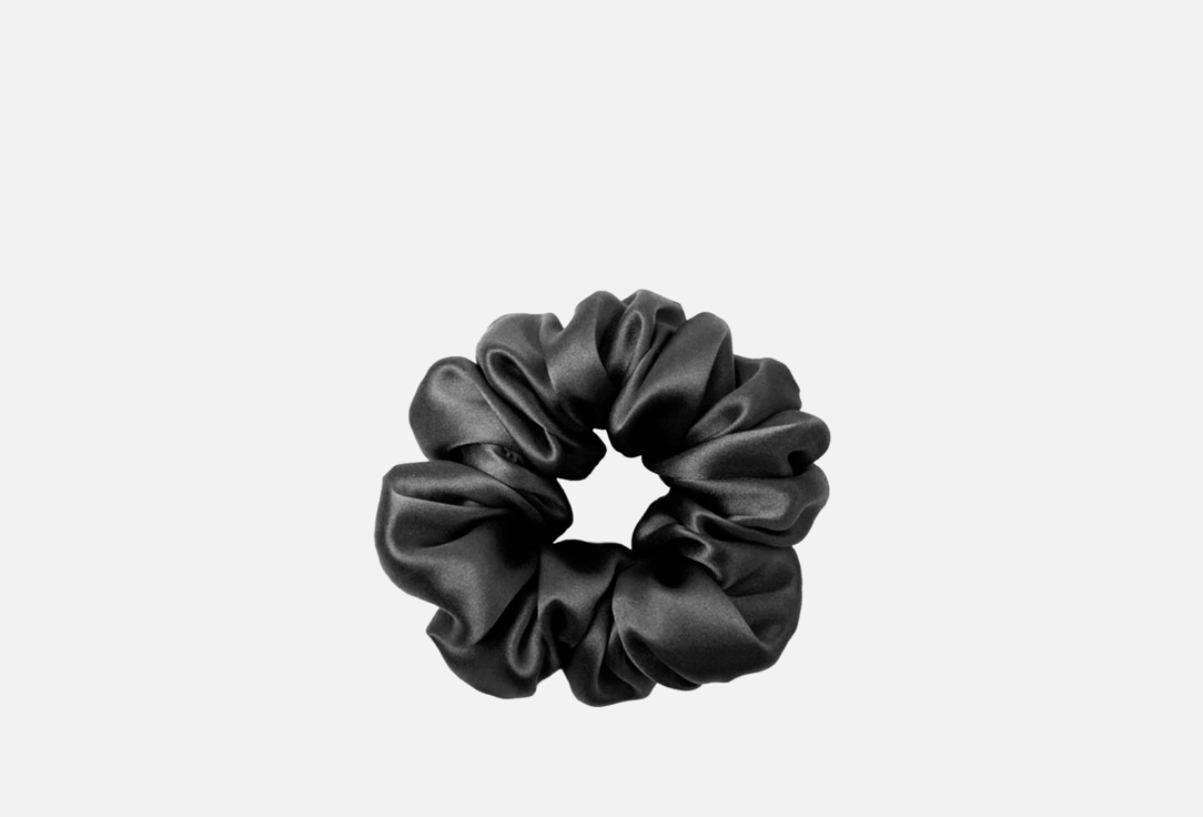 Изображение товара Шелковая резинка для волос Silk Universe черная