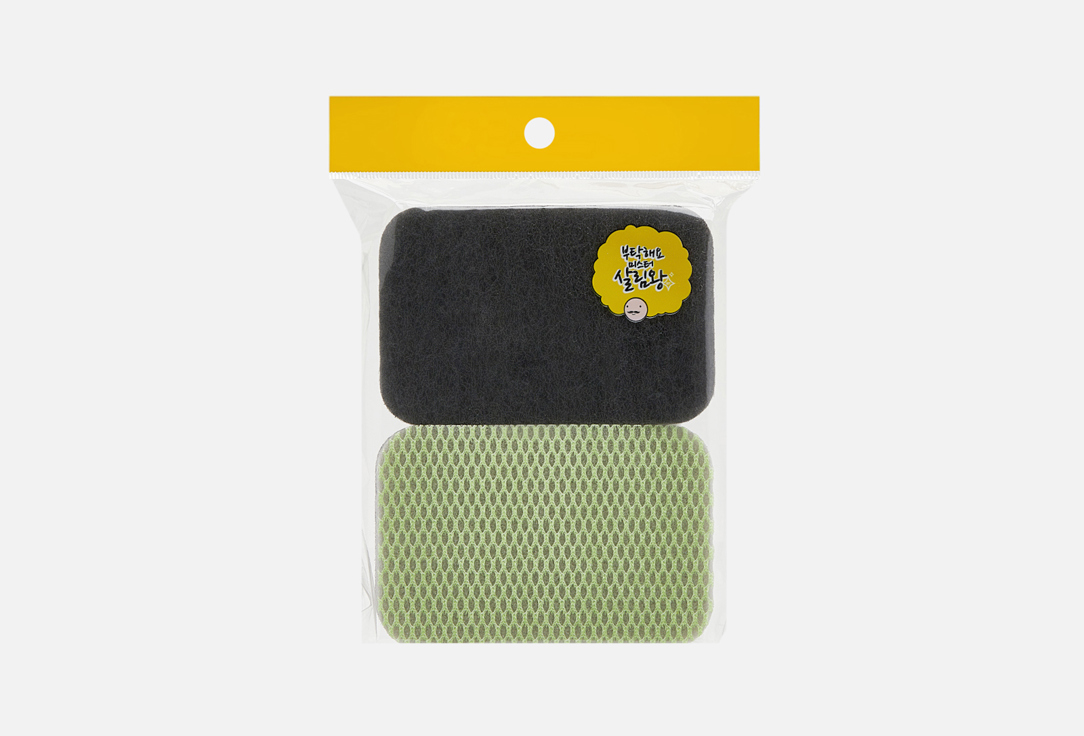 Губка INSAN Antibacterial Multipurpose Mesh Net Scrubber 2 шт