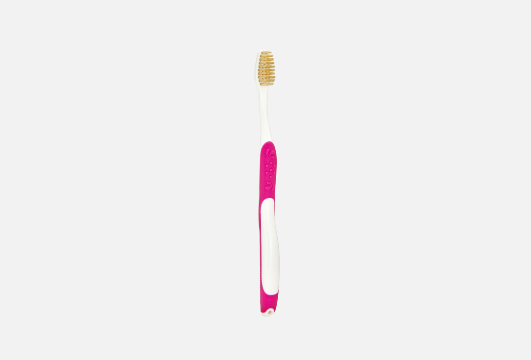 Зубная щетка средней жесткости DENTAL CARE Tourmaline toothbrush 1 шт зубная щетка dental care nano charcoal toothbrush 1 шт