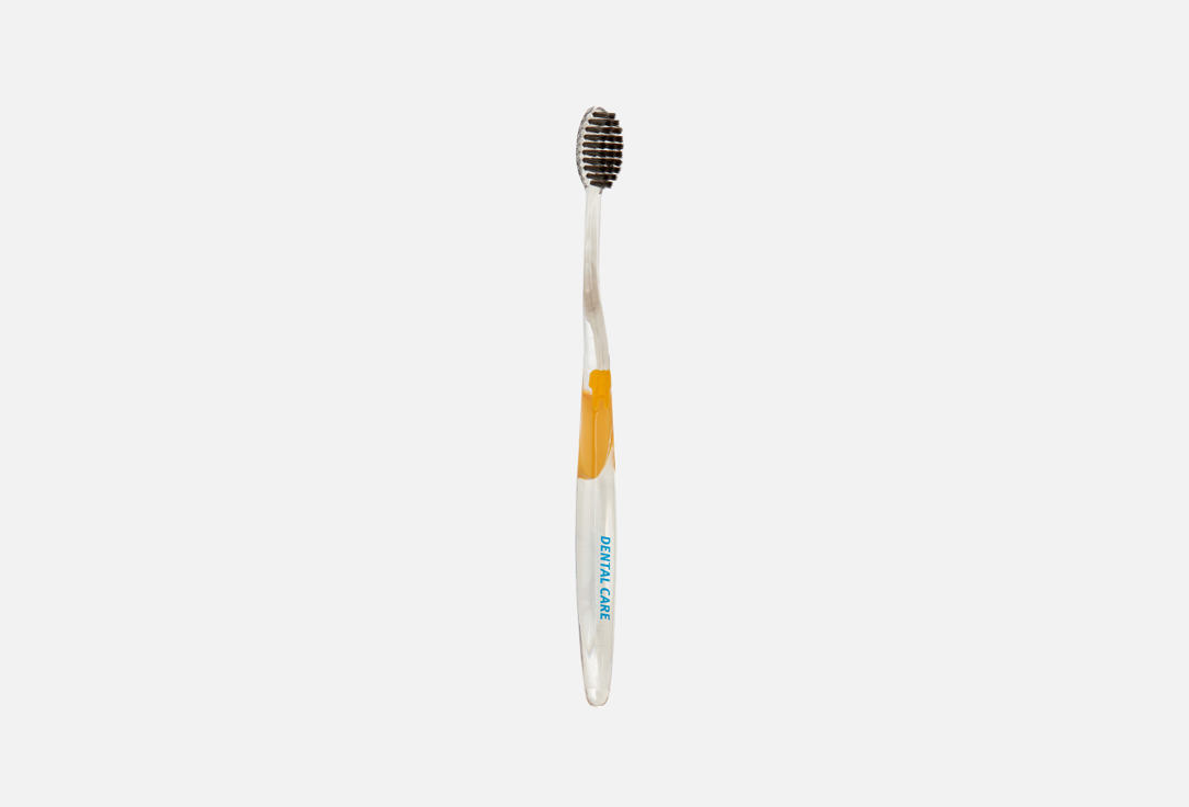 Зубная щетка DENTAL CARE Nano Charcoal Toothbrush 1 шт 150 искусственная зубная щетка экологичная бамбуковая зубная щетка с мягкой щетиной зубная щетка с древесным углем для веганов инструмент