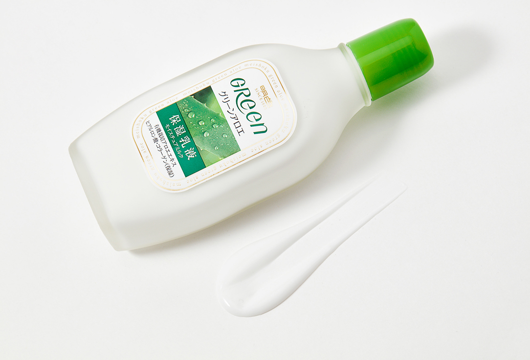 Молочко для лица Meishoku Japan Green Plus Aloe Moisture Milk  