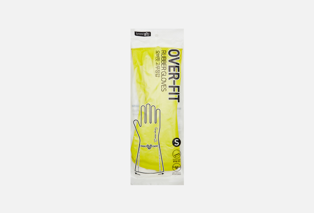 цена Хозяйственные перчатки (в ассортименте) MYUNGJIN Myungjin Overfit Rubber Gloves 2 шт