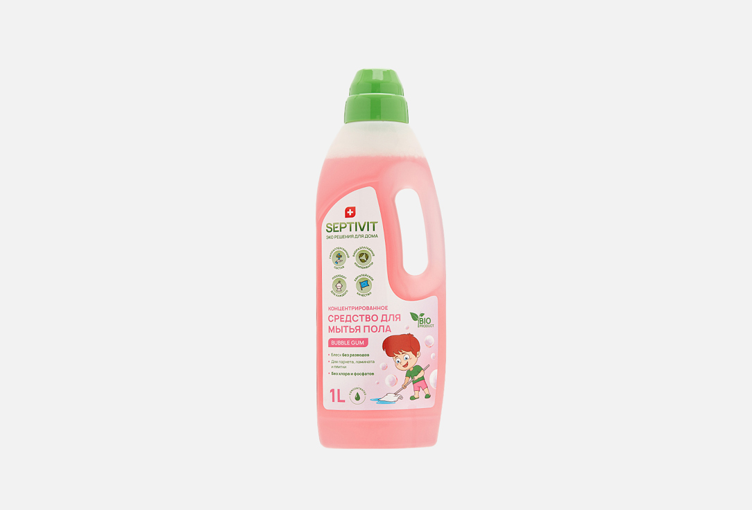 Средство для мытья пола SEPTIVIT Bubble gum 1 шт