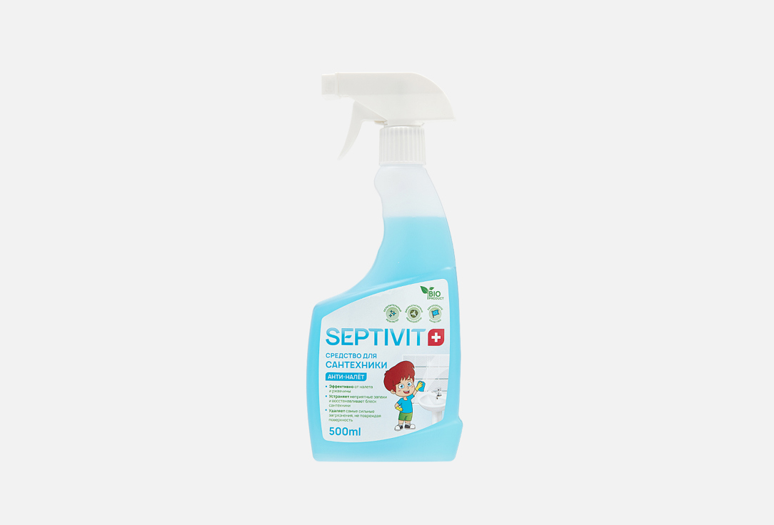Чистящее средство SEPTIVIT Антиналет 1 шт чистящее средство septivit антижир 1 шт