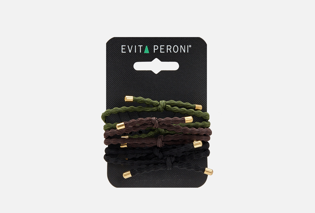 Набор резинок для волос EVITA PERONI Twist mix 6 шт peroni набор romantic confection 5 предметов